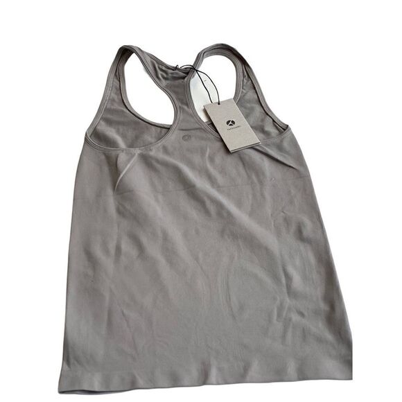 Avocado Activewear Workout Top Tank Beige - Picture 2 of 9